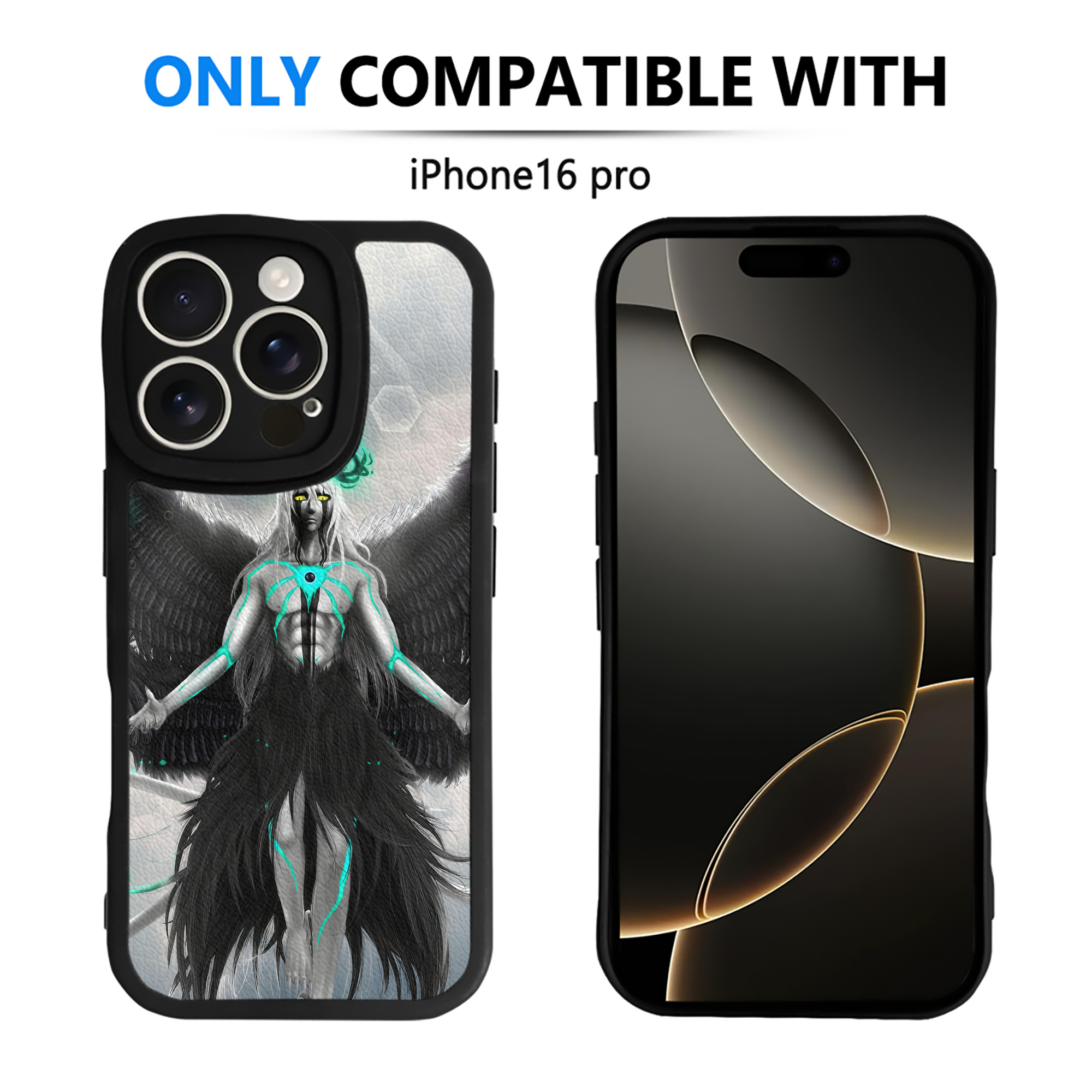 （画像用） ブリーチ BLEACH 【iPhone 16シリーズ対応】シリコンスマホケース（レザー調） 材質：シリコン